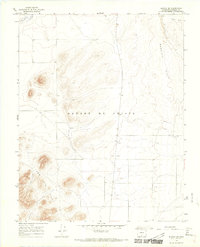 Blanca SE 1965 topographic map thumbnail