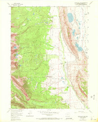 Boettcher Lake 1956 topographic map thumbnail