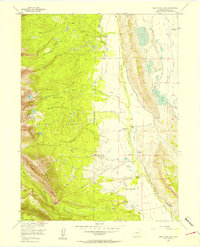 Boettcher Lake 1956 topographic map thumbnail