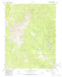 Bonanza 1980 topographic map thumbnail