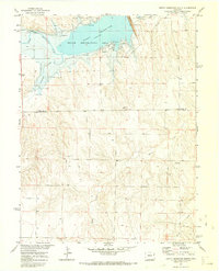 Bonny Reservoir South 1971 topographic map thumbnail