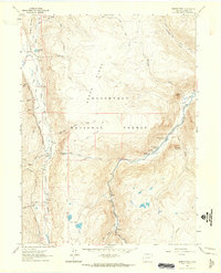 Boston Peak 1962 topographic map thumbnail