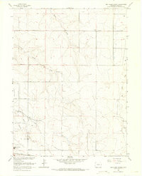Box Elder School 1966 topographic map thumbnail