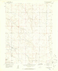 Box Elder School 1957 topographic map thumbnail