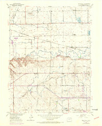 Bracewell 1950 topographic map thumbnail