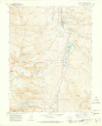 Breckenridge 1970 topographic map thumbnail