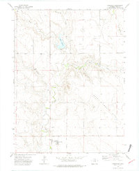 Briggsdale 1972 topographic map thumbnail
