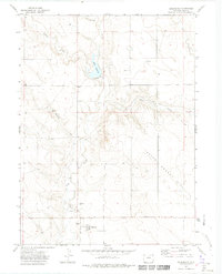 Briggsdale 1972 topographic map thumbnail