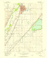 Brighton 1957 topographic map thumbnail