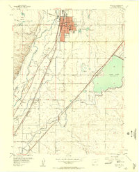 Brighton 1957 topographic map thumbnail