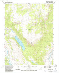 Bristol Head 1986 topographic map thumbnail