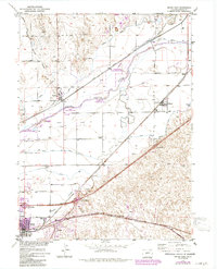 Brush East 1971 topographic map thumbnail