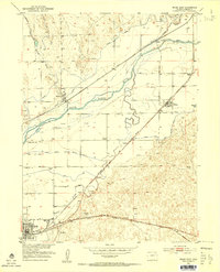 Brush East 1951 topographic map thumbnail
