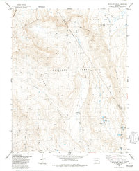 Archuleta Creek 1984 topographic map thumbnail