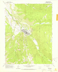 Aspen 1960 topographic map thumbnail