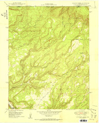 Atkinson Creek 1950 topographic map thumbnail