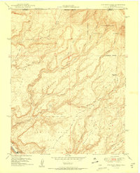 Atkinson Creek 1950 topographic map thumbnail
