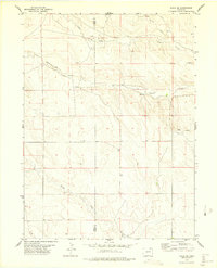 Avalo SE 1977 topographic map thumbnail