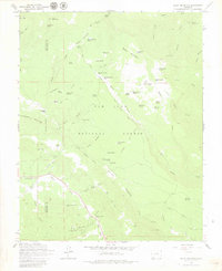 Baldy Mountain 1964 topographic map thumbnail