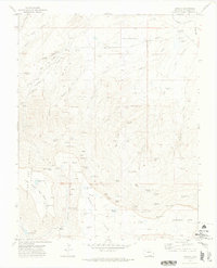 Barela 1971 topographic map thumbnail