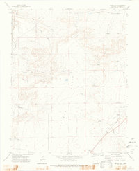 Bates Lake 1971 topographic map thumbnail