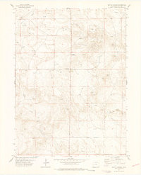 Battle Canyon 1977 topographic map thumbnail
