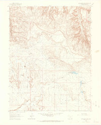 Battleship Rock 1962 topographic map thumbnail