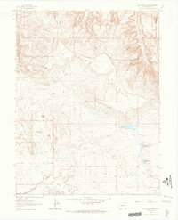 Battleship Rock 1962 topographic map thumbnail