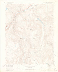 Beaver Creek Reservoir 1967 topographic map thumbnail