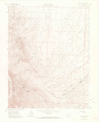 Beck Mountain 1960 topographic map thumbnail