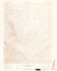 Beck Mountain 1960 topographic map thumbnail