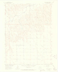Beecher Island 1963 topographic map thumbnail