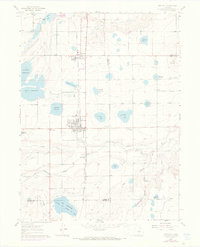 Berthoud 1960 topographic map thumbnail