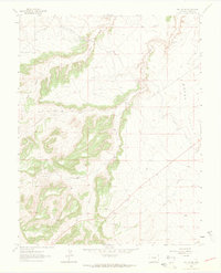 Beulah NE 1963 topographic map thumbnail