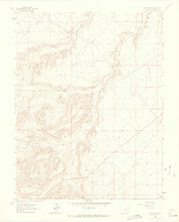 Beulah NE 1963 topographic map thumbnail