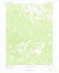 Buck Point 1969 topographic map thumbnail