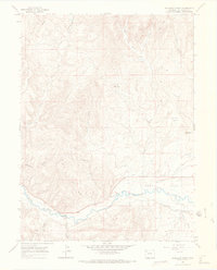 Buckskin Point 1966 topographic map thumbnail