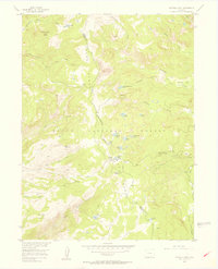 Buffalo Pass 1955 topographic map thumbnail