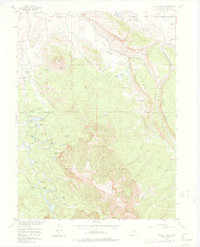 Buffalo Peak 1956 topographic map thumbnail