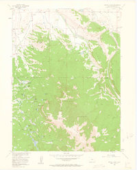 Buffalo Peak 1956 topographic map thumbnail