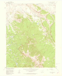 Buffalo Peak 1956 topographic map thumbnail