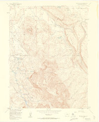Buffalo Peak 1956 topographic map thumbnail