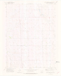 Buffalo Springs Ranch 1973 topographic map thumbnail