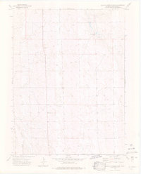 Buffalo Springs Ranch 1973 topographic map thumbnail