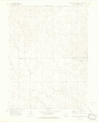 Buffalo Springs Ranch NW 1973 topographic map thumbnail