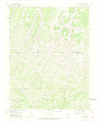 Bull Fork 1971 topographic map preview