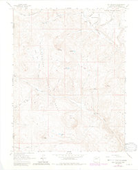 Bull Mountain 1963 topographic map thumbnail