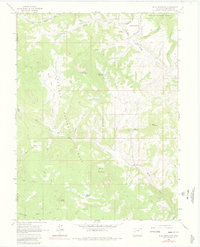 Bull Mountain 1963 topographic map thumbnail