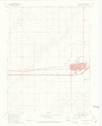 Burlington 1969 topographic map thumbnail