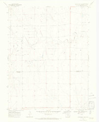 Burlington 3 SE 1969 topographic map thumbnail